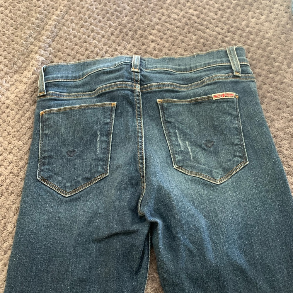 Hudson Distressed Skinny Jeans Size 28